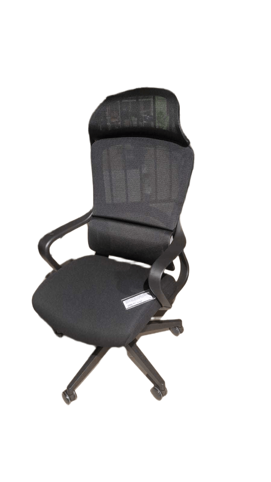 Chair Swivel Black, Mechanism: Single Lock Mechanism, Tension Adjustable Black 645*600*1190-1280