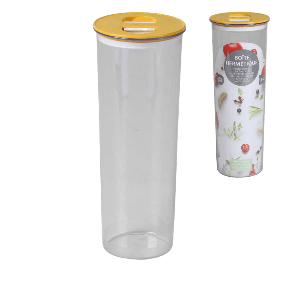 Box Hermetic Liberty 1,80ltr D11xh29cm Mustard Yellow