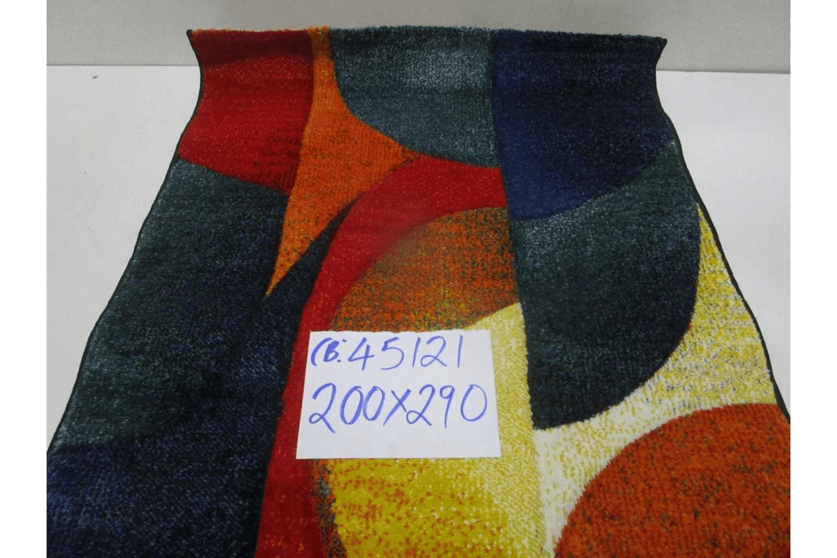 Carpet 110 Cubic (Aura V77) 243.200 Points 10mm Pile Height Pp + Headset Hand Carved 2.200 G/Sqm Pp Frize 200x290 Cm