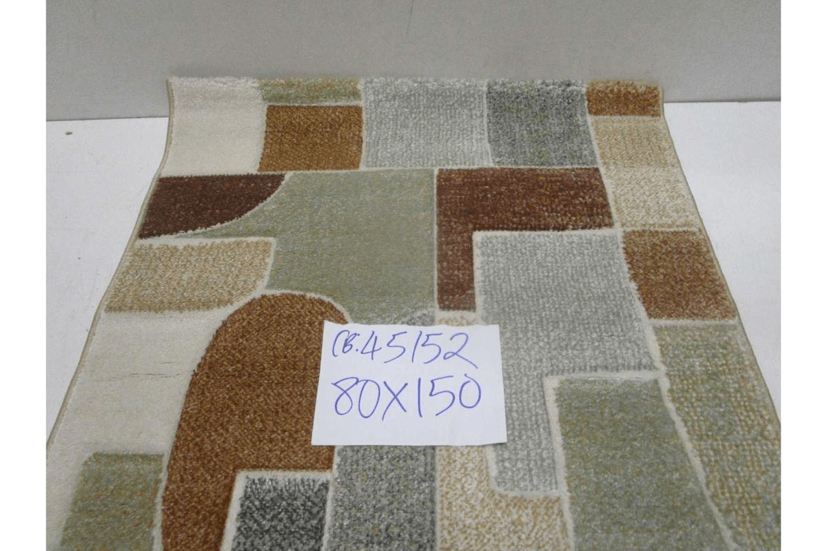 Carpet 020 Cubic (Aura V77) 243.200 Points 10mm Pile Height Pp + Headset Hand Carved 2.200 G/Sqm Pp Frize 80x150 Cm