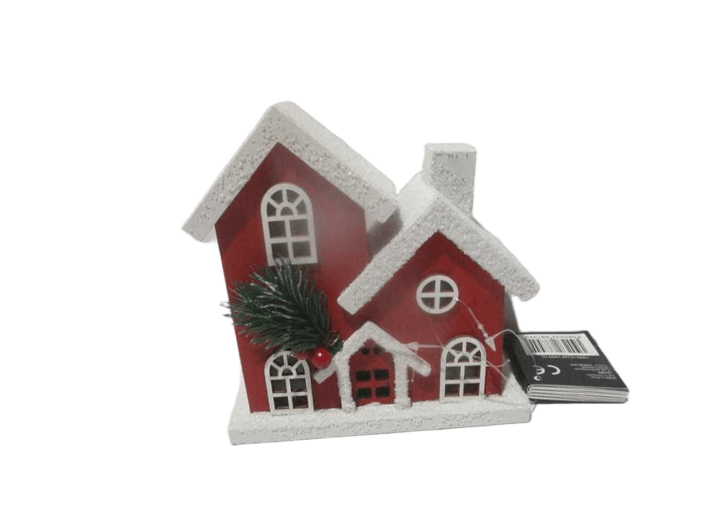 Bo Red Wooden House 6l