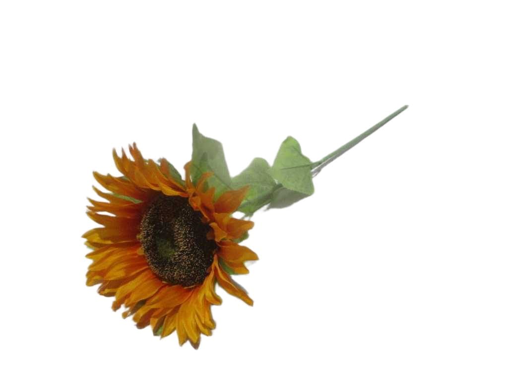Artificial Sunflower Fabric 'yellow '72cm