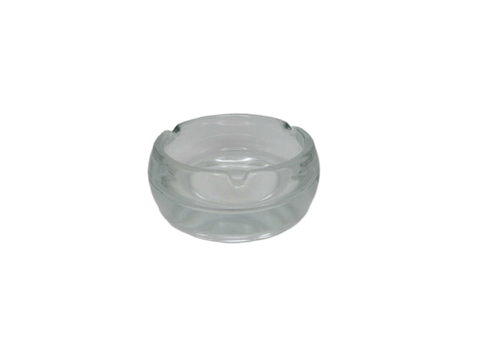 Ashtray Glass Clear 11.5x11.5x5