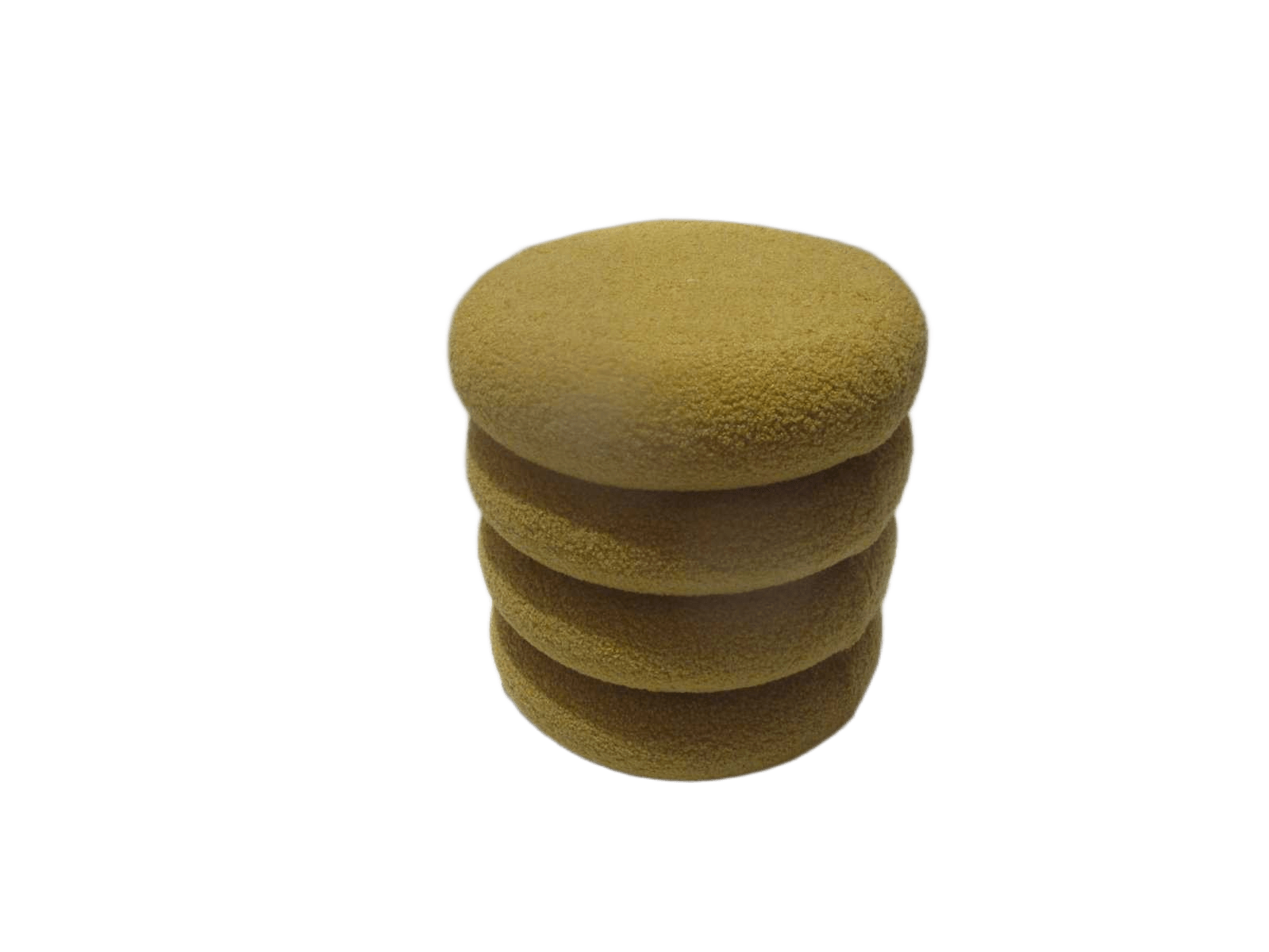 Stool, 4 Level Mouton??-13 Yellow38*38*40