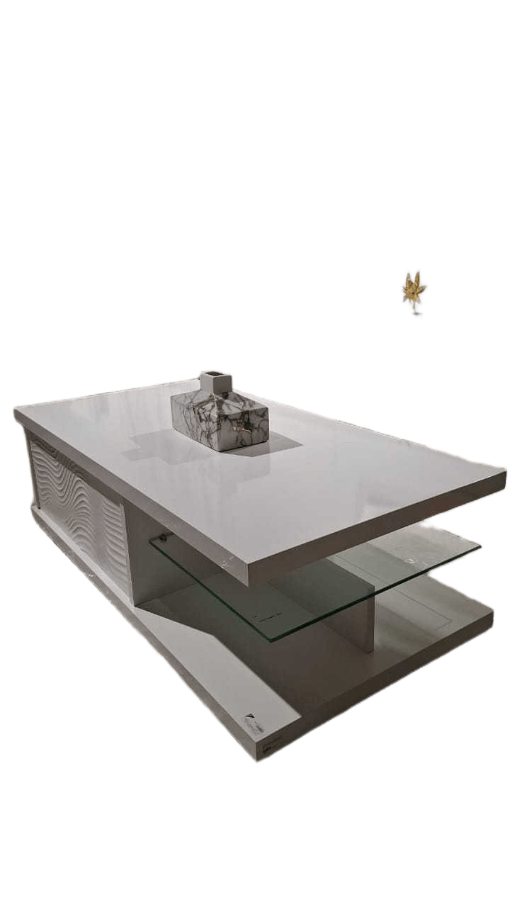 Coffee Table 1 Drawer With Glass