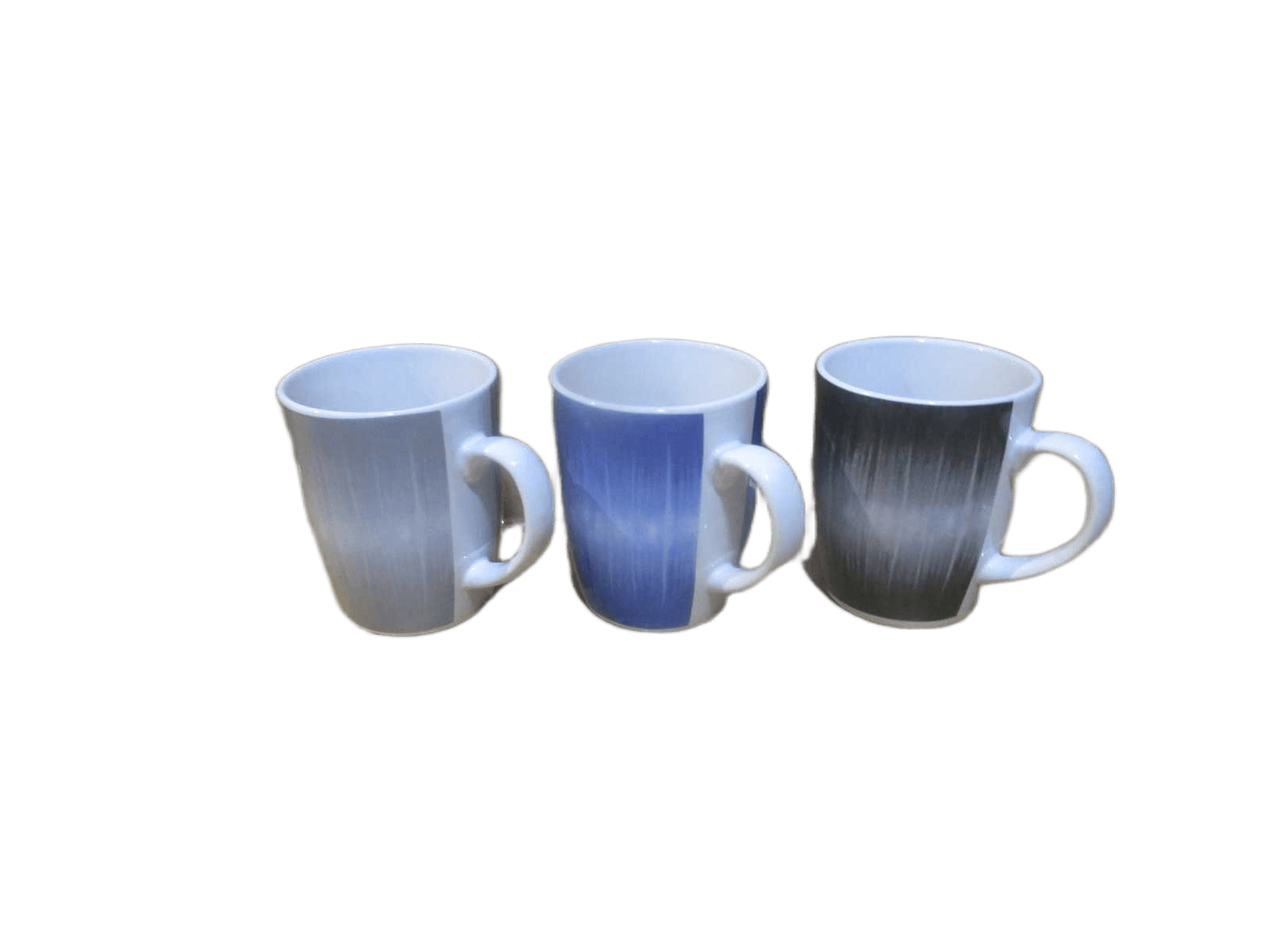 Mug 14oz 400ml Stoneware Blue/ Dk Grey/ Lt Grey/ Black 14pz Mug, 400ml, Stone Ware, Outside Glaze