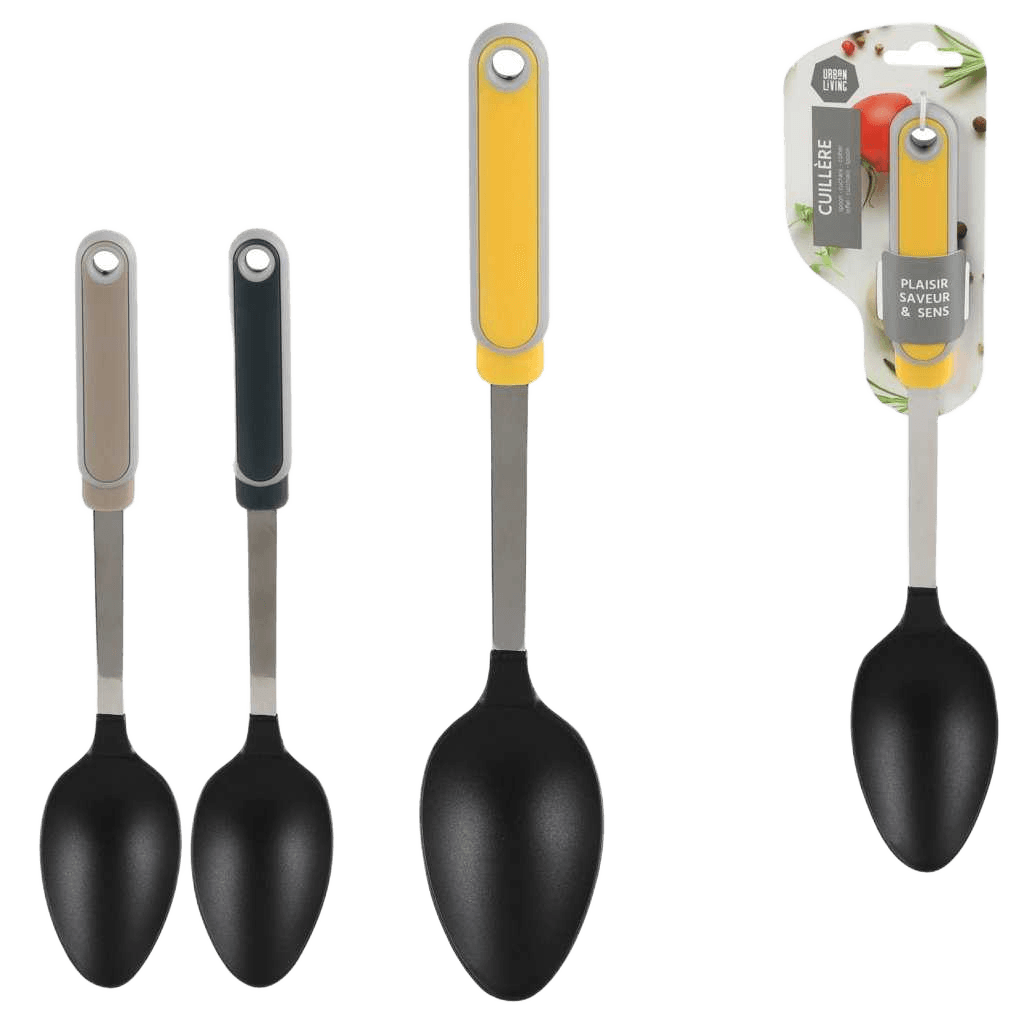 Spoon Liberty Cook In Basic Nylon 34cm 3 Colors Grey/Taupe/Mustard