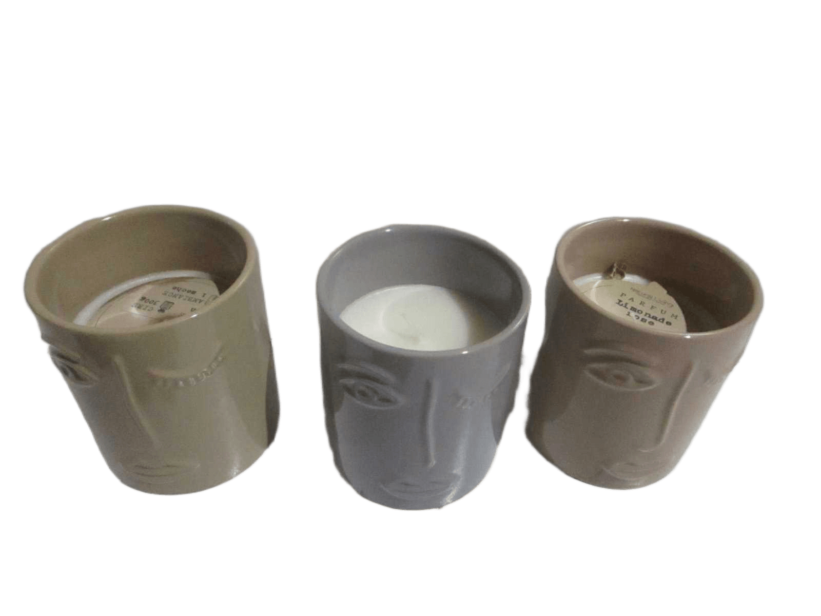 Scented Candle Muse 3 Assorted Fragrances D9 X H10cm