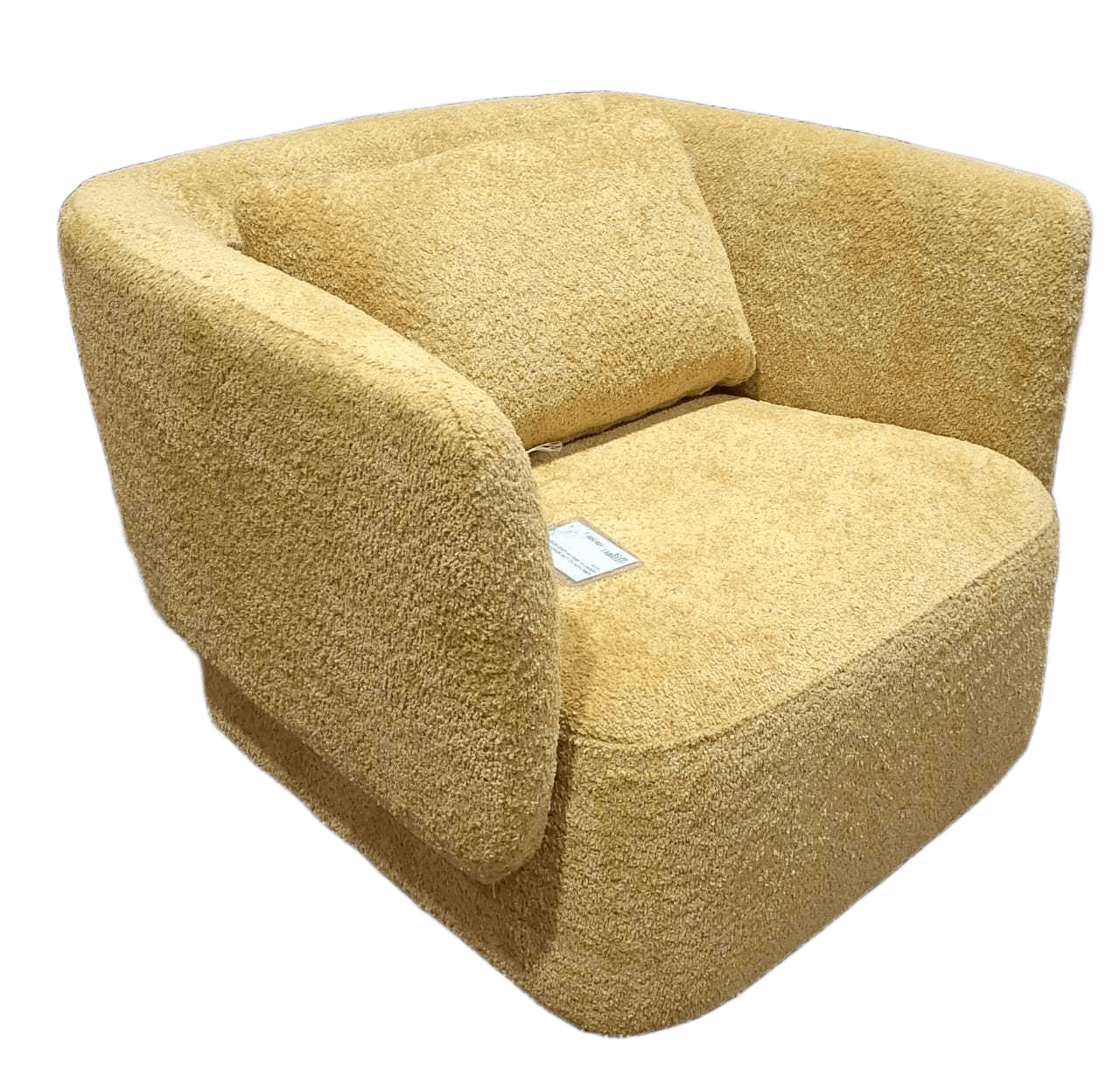 Armchair Yellow 90x84x69 Cat4 H0500911k
