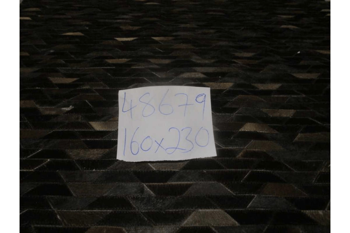 Carpet 100% Leather Handmade Hair On Hide