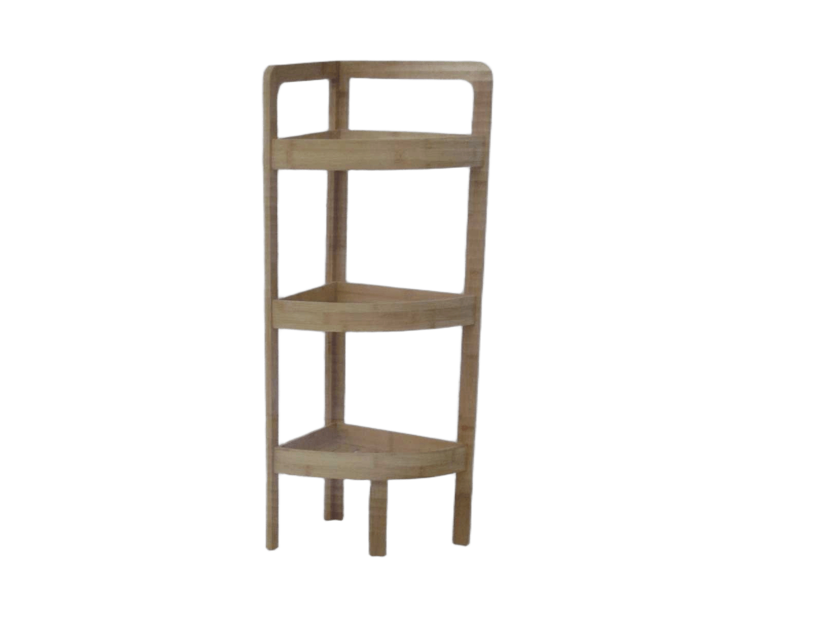 Cabinet Corner 3 Floors - Bamboo
