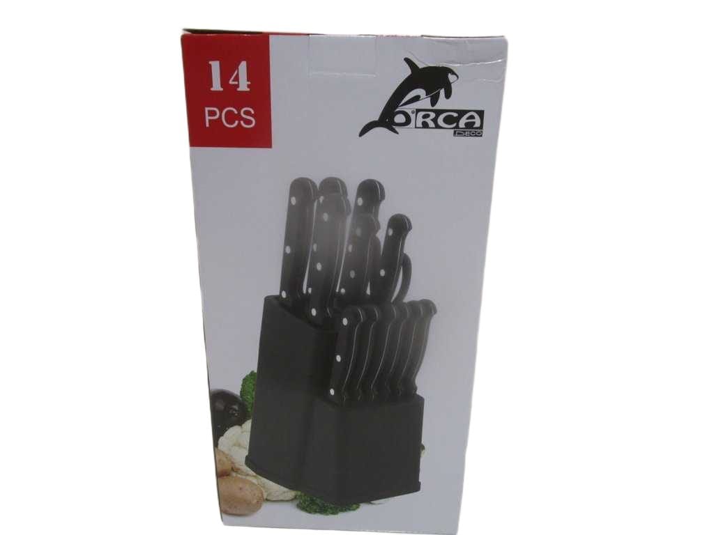 Kitchen Set 14pcs Ss+pp Thickness:1.2mm/1.0mm