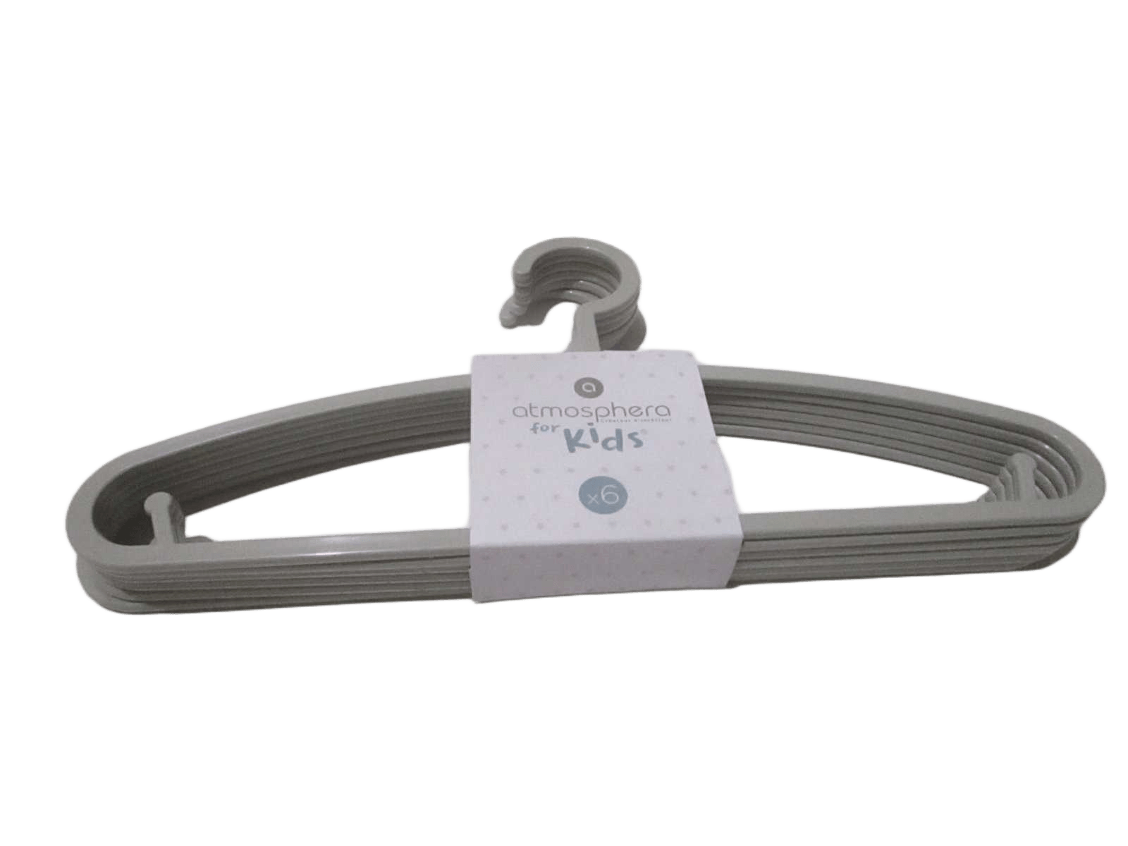 Hanger Set Of 6 Grey 1cl=