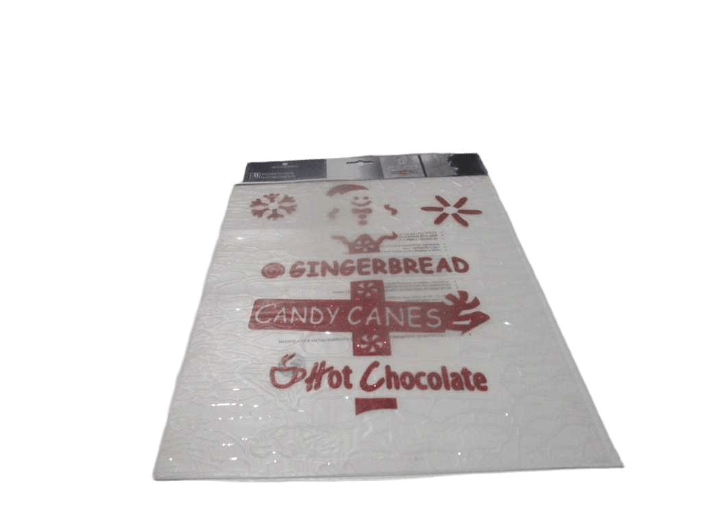 Window Sticker Floc Candy