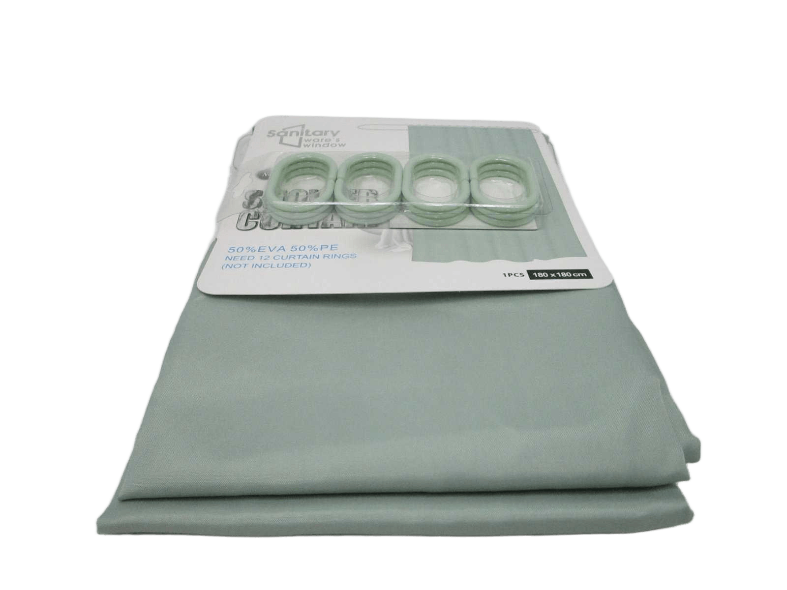 Shower Curtain Light Green180*180