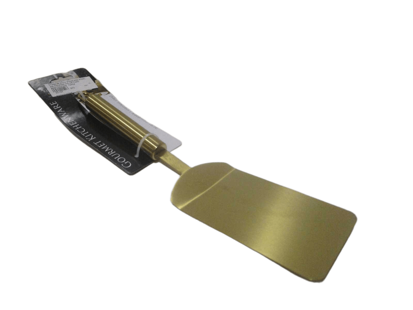 Cake Server Titanium Gold Stainless Steel 430 Packing:color Card 24ac