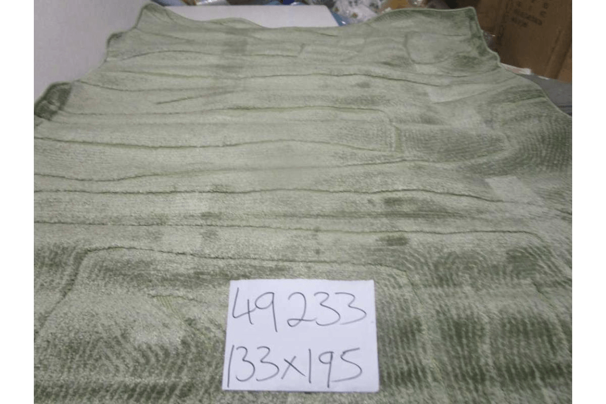 Carpet 133x195 Vanja Pp / Pes Shrink Pp Flat 1,450 Grm/Sqm 8mm Pile Height Green