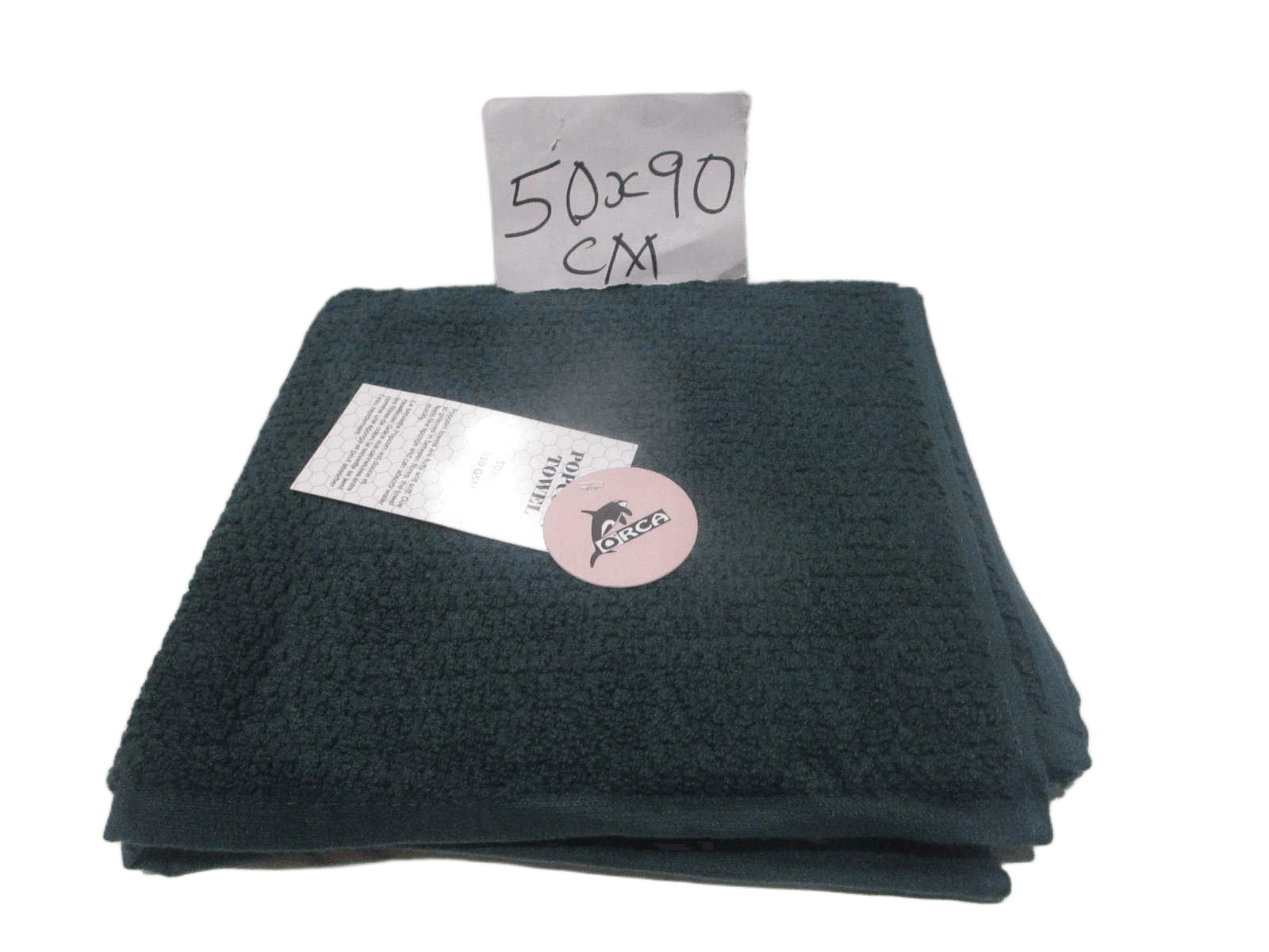 Towel Popcorn - Plain Dyed Dobby Towel - Duble Ply 2/20 - 550 Gsm - Combed Cotton Yarn