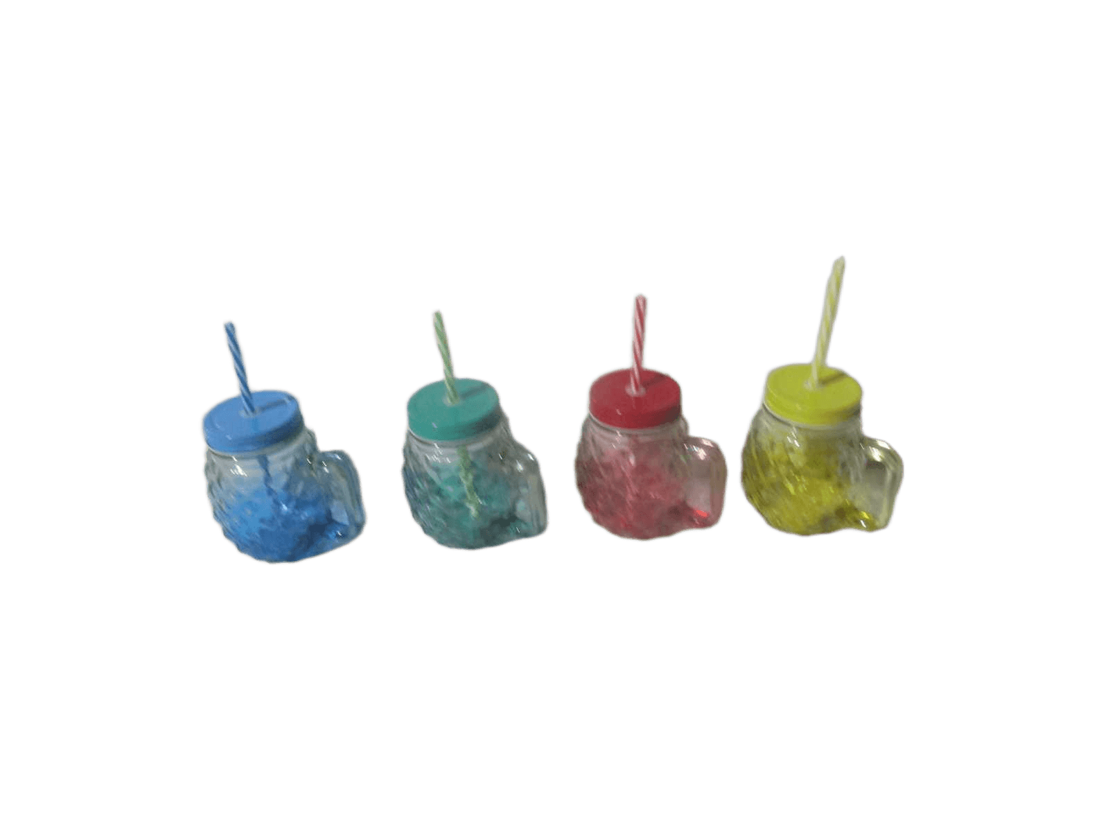 Cup Masone , 4col Ass, Purple+yellow+blue+green 450ml