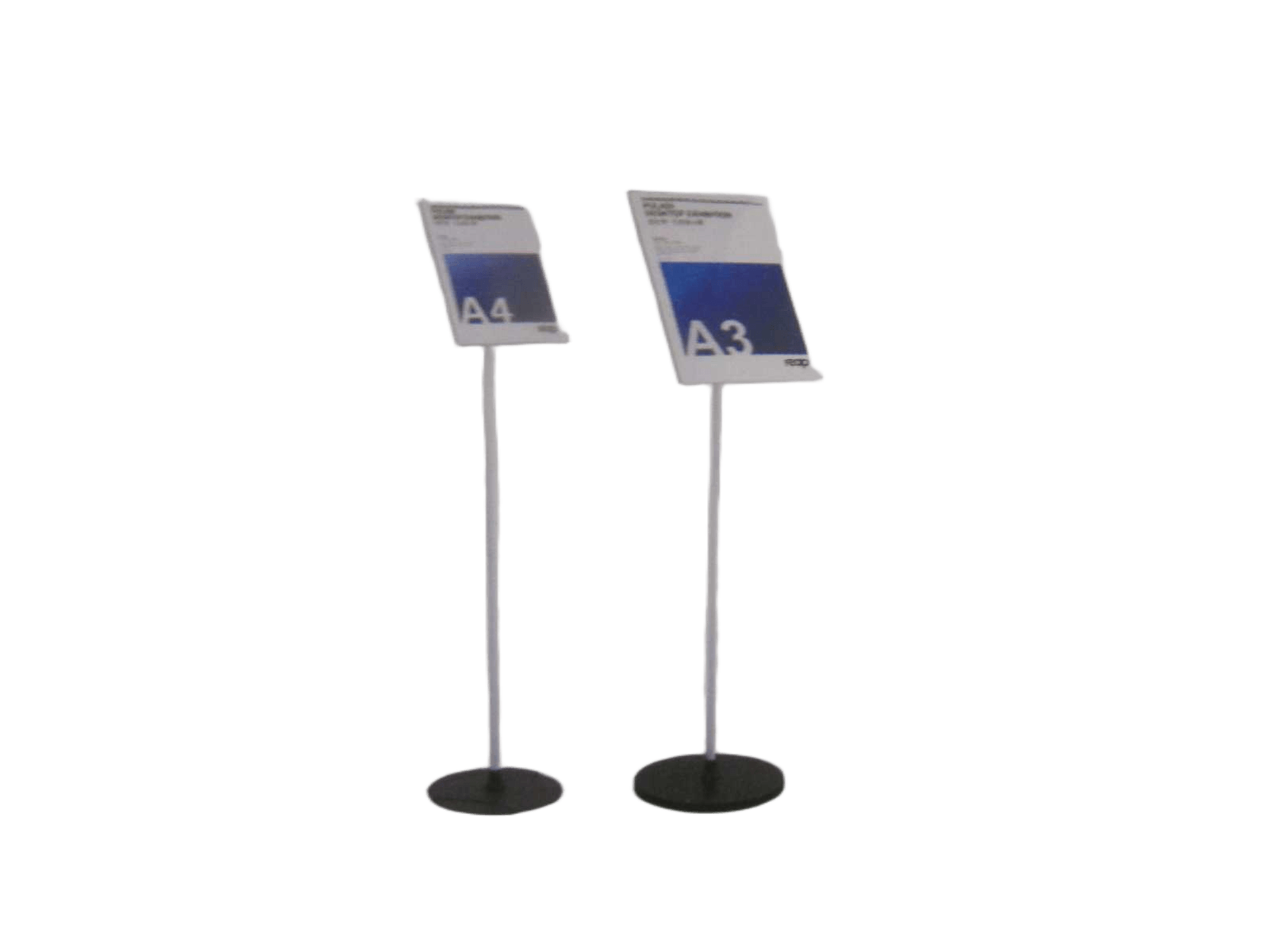Desk Exhbition Arylic+alu+iron Base Packing Brown Boxtransparent210*297mm 968mm High Base Dia :270mm