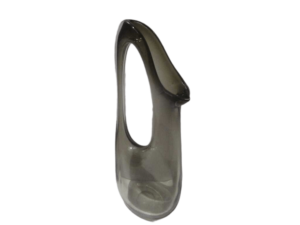 Vase Blow Glass 9,55 Kgs Champagne 31x16,5x68 Cm