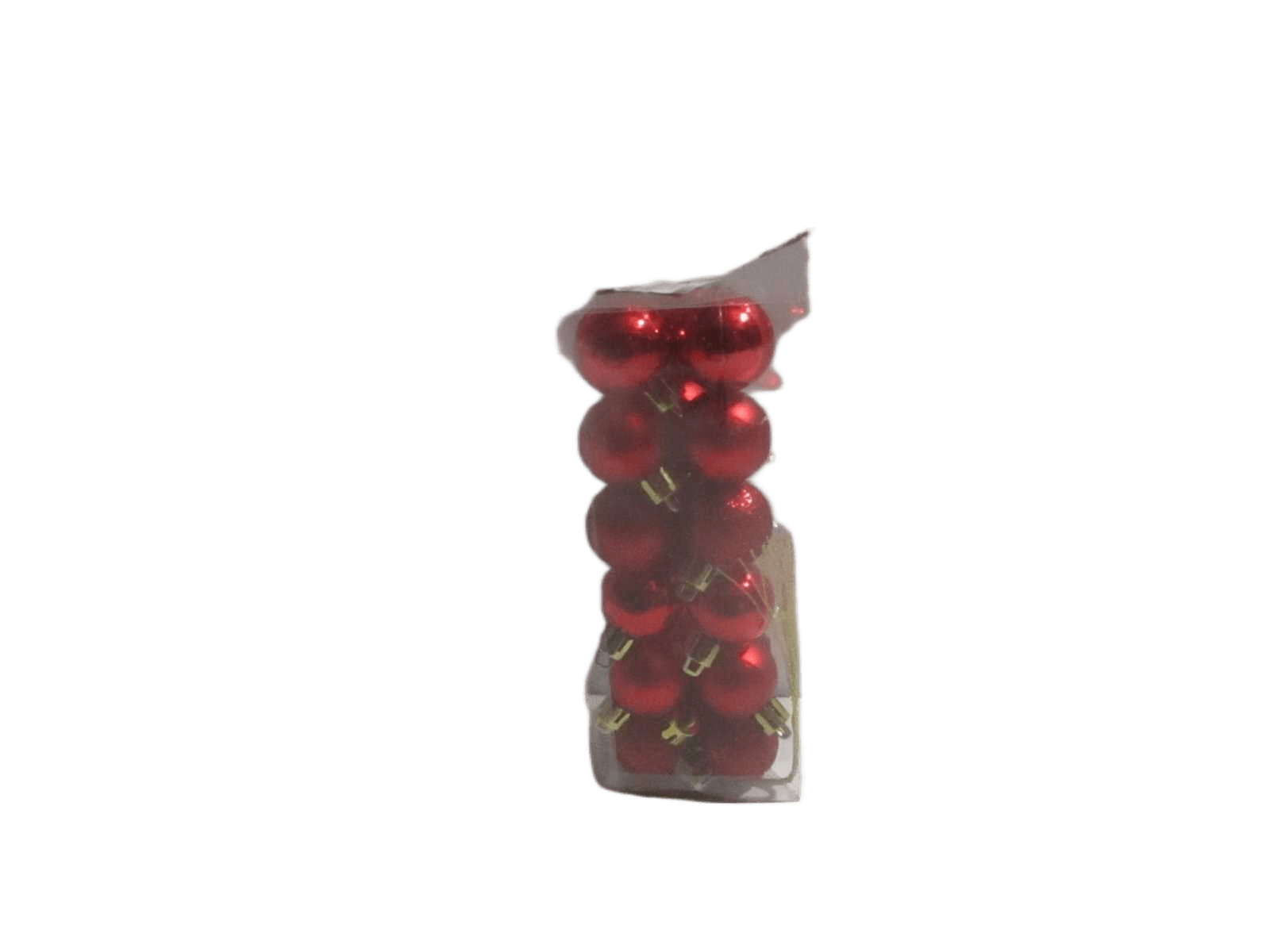 Balls Xmas Red 18 X 30mm