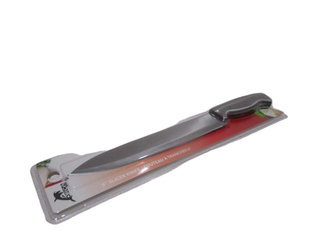 Slicer Knife 8'' Ss+pp Full Body Size:32.8 Cm Thickness:1.8 Mm