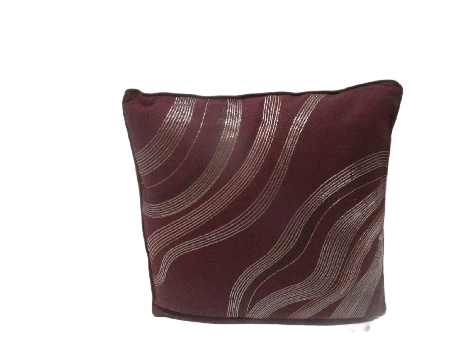 Cushion 45x45cm - Filler 400gsm Vacuum Packed - 100% Cotton - Embroidery On Front And Piping
