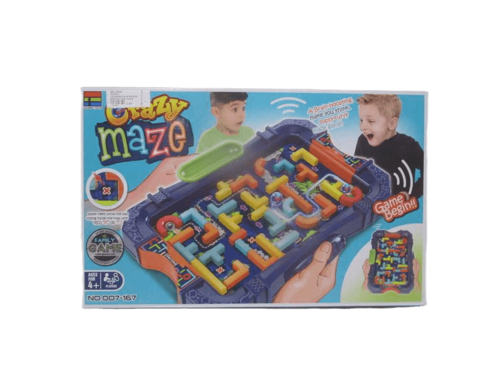 Ball Maze Plastic Color Box 43*27.5*6.5cm