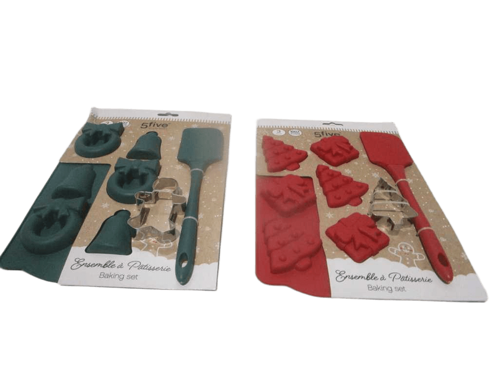Xmas Pastry Set 3 Pcs Asr
