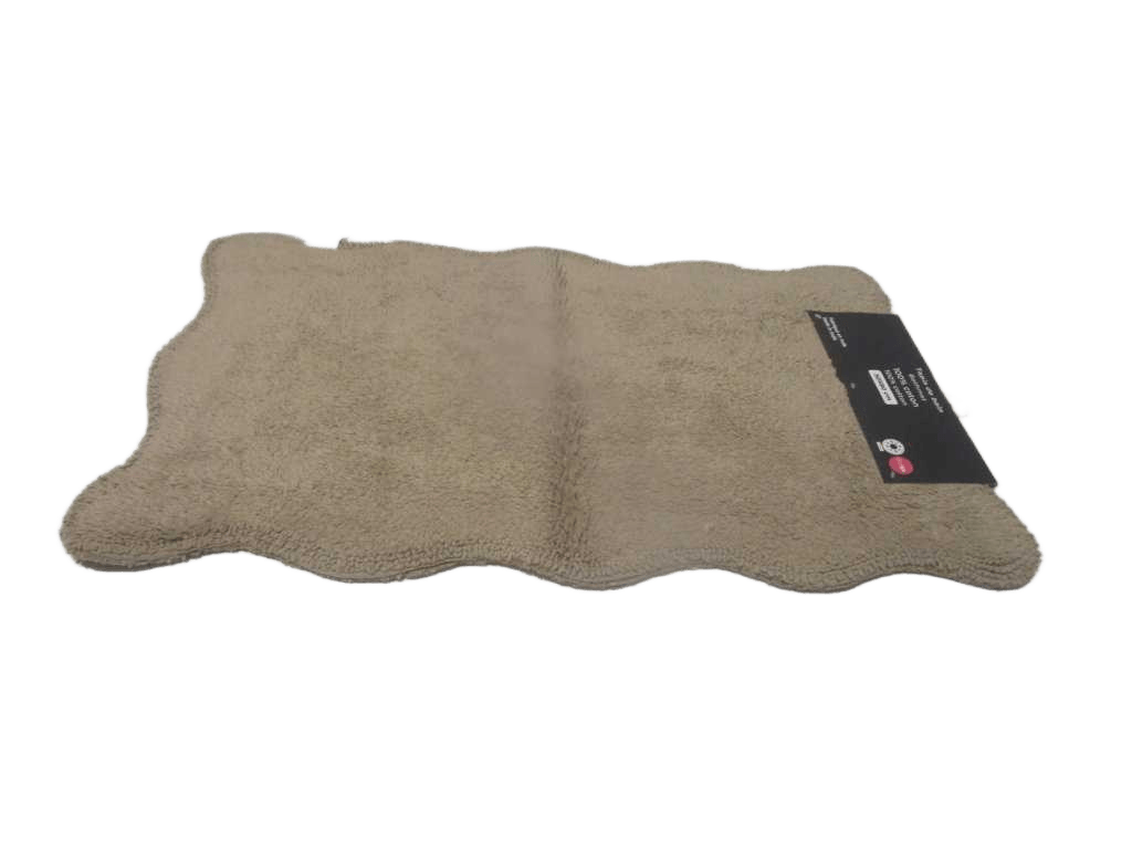 Bath Mat Double Face 100% Cotton Pile Tufted Base 100% Cotton 2400 Gsm