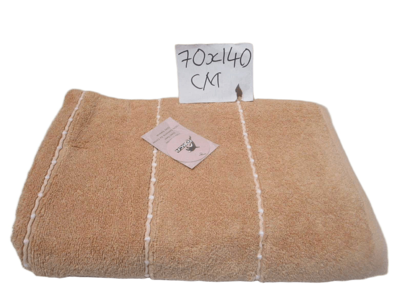 Towel Boston Rib - Plain Dyed Dobbu Terry - Zero Twist Cotton Yarn - Kapoor White Boston Rib Polyester Insert - 500 Gsm - Single Ply