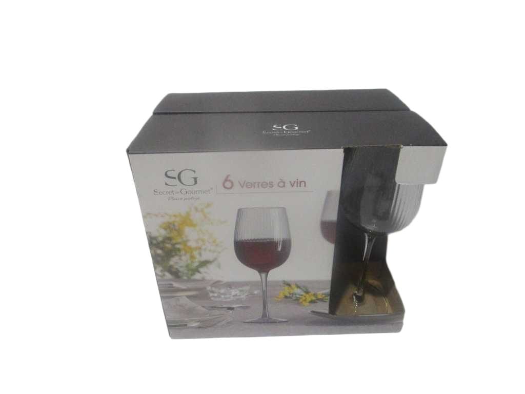 Wine Glass X6 Midnight 38cl