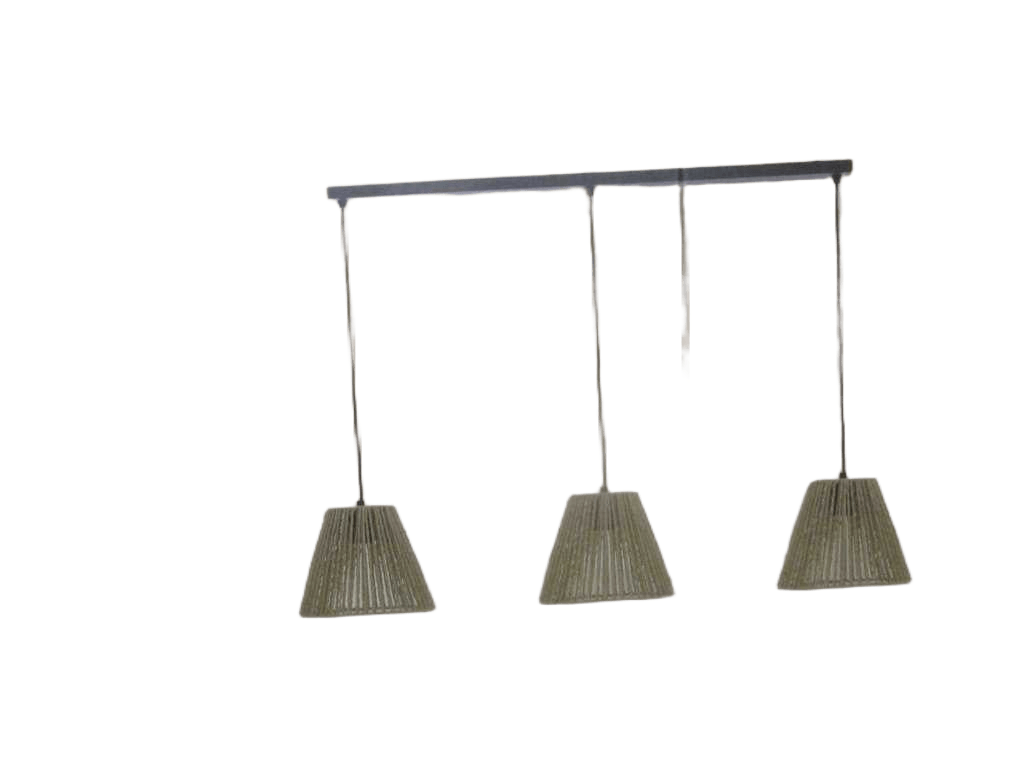 Lamp Giada Nat Rpe Pendant X3 D20