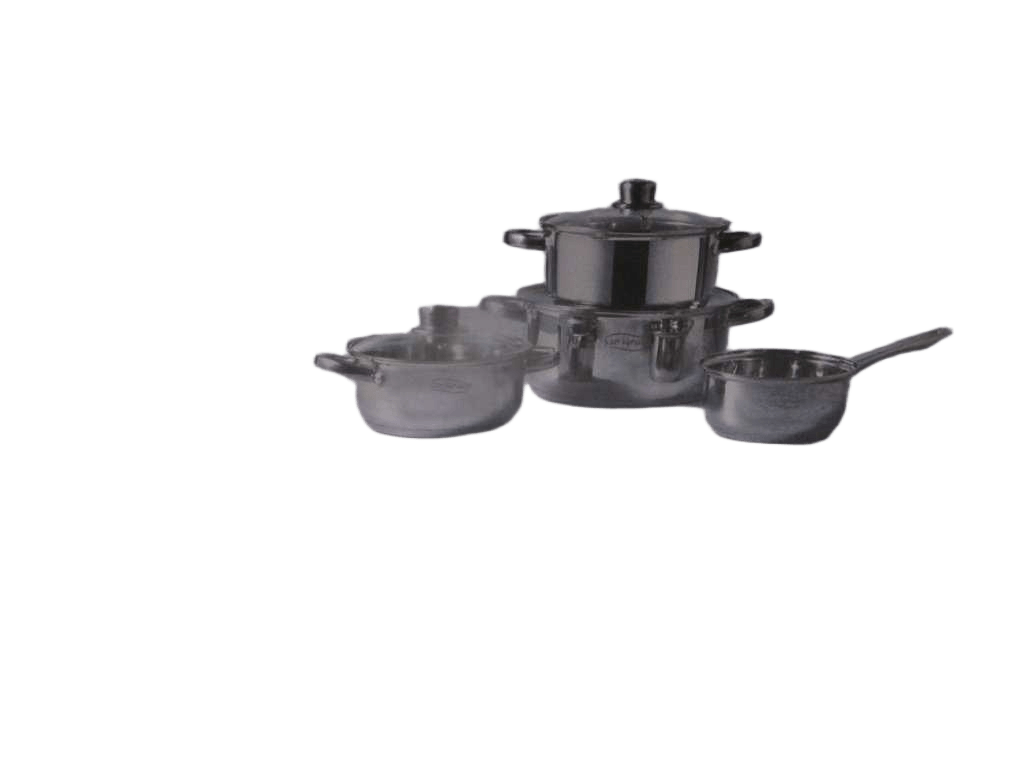 Cookware Set 7pc Ss Ind Cassel Sg
