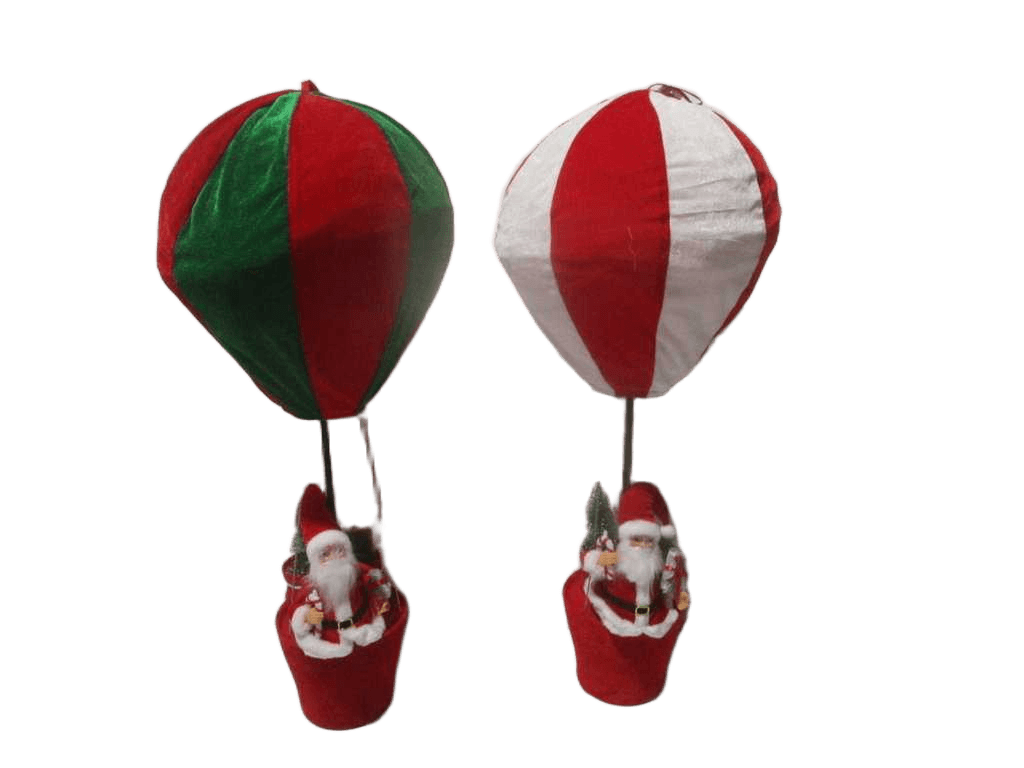 Balloon With Santa 2ass Clr