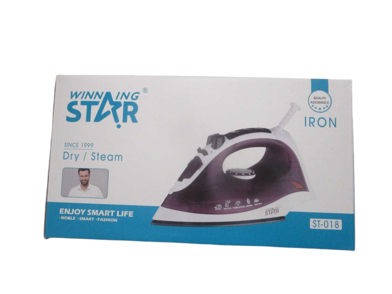 Iron Voltage: Ac220-240v,50/60hz Output:1850-2200w Dry, Steam ,spill Water, Vertical Steam,explote Steam Ceramic Plate Adjustable Temperature Water Tank:130ml Size:25.8*10.7*14.2cm Purple Size:25.8*10.7*14.2cm