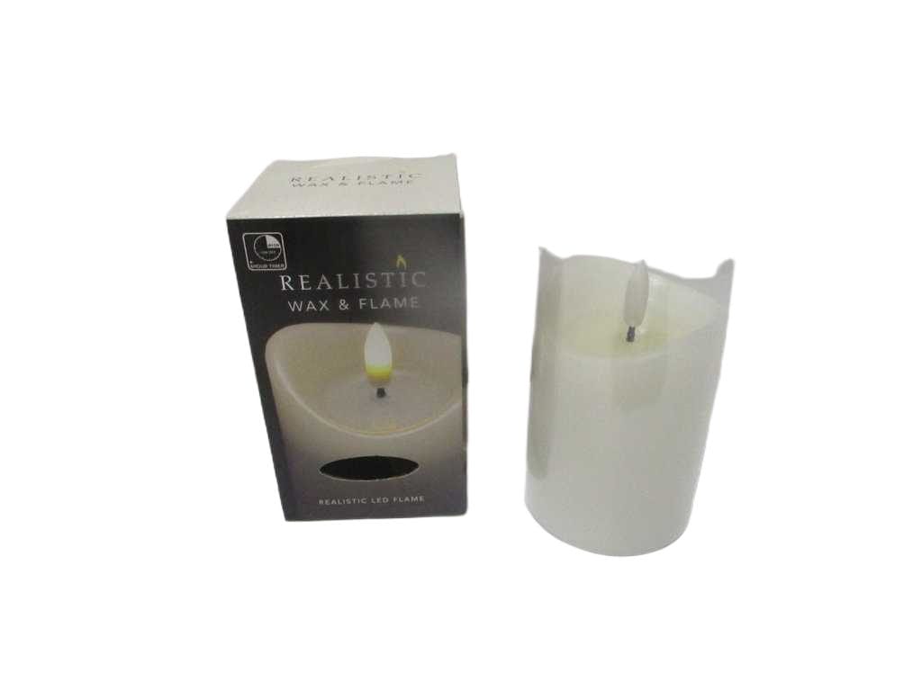 Led Candle 70x100mm White