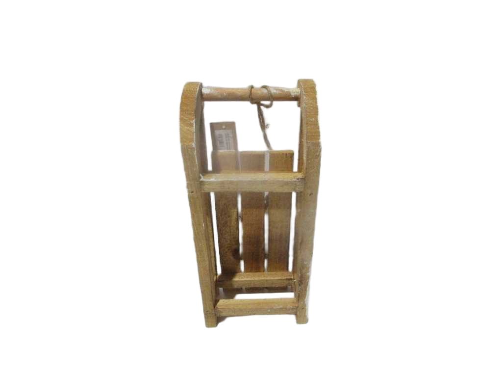 Sledge 30cm White Washed