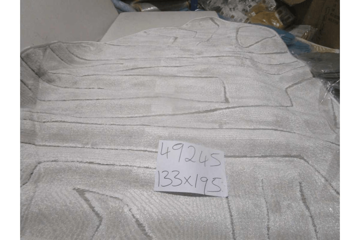 Carpet 133x195 Vanja Pp / Pes Shrink Pp Flat 1,450 Grm/Sqm 8mm Pile Height Grey