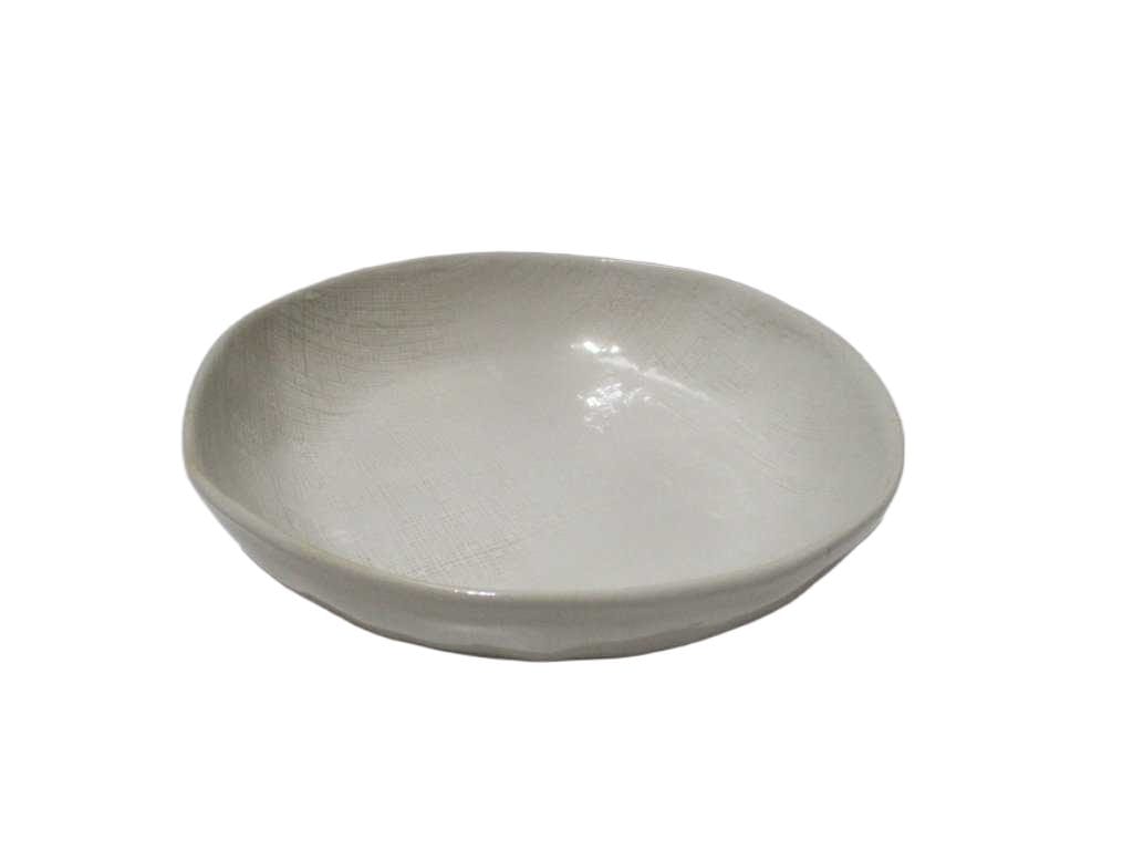 Bowl Big Stoneware Stock Qty: 1008pcs Cream 22.8x4.5cm