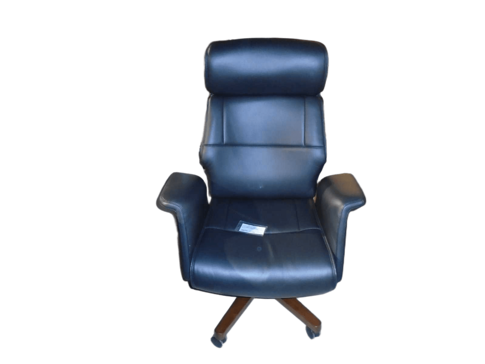Office Chair Leather High Back W Synchronized Mechanism 4 Positions Locked Mnd9901 Black88*78*115