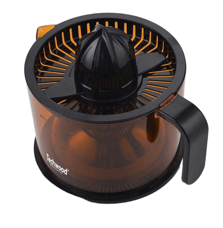 Presse Agrumes Double Cones - Filtre à Pulpe Démarrage Automatique Par Pression Sur Le Cone Bol Verseur Translucide Gradué - Capacité 1l Couvercle Translucide Puissance : 40w