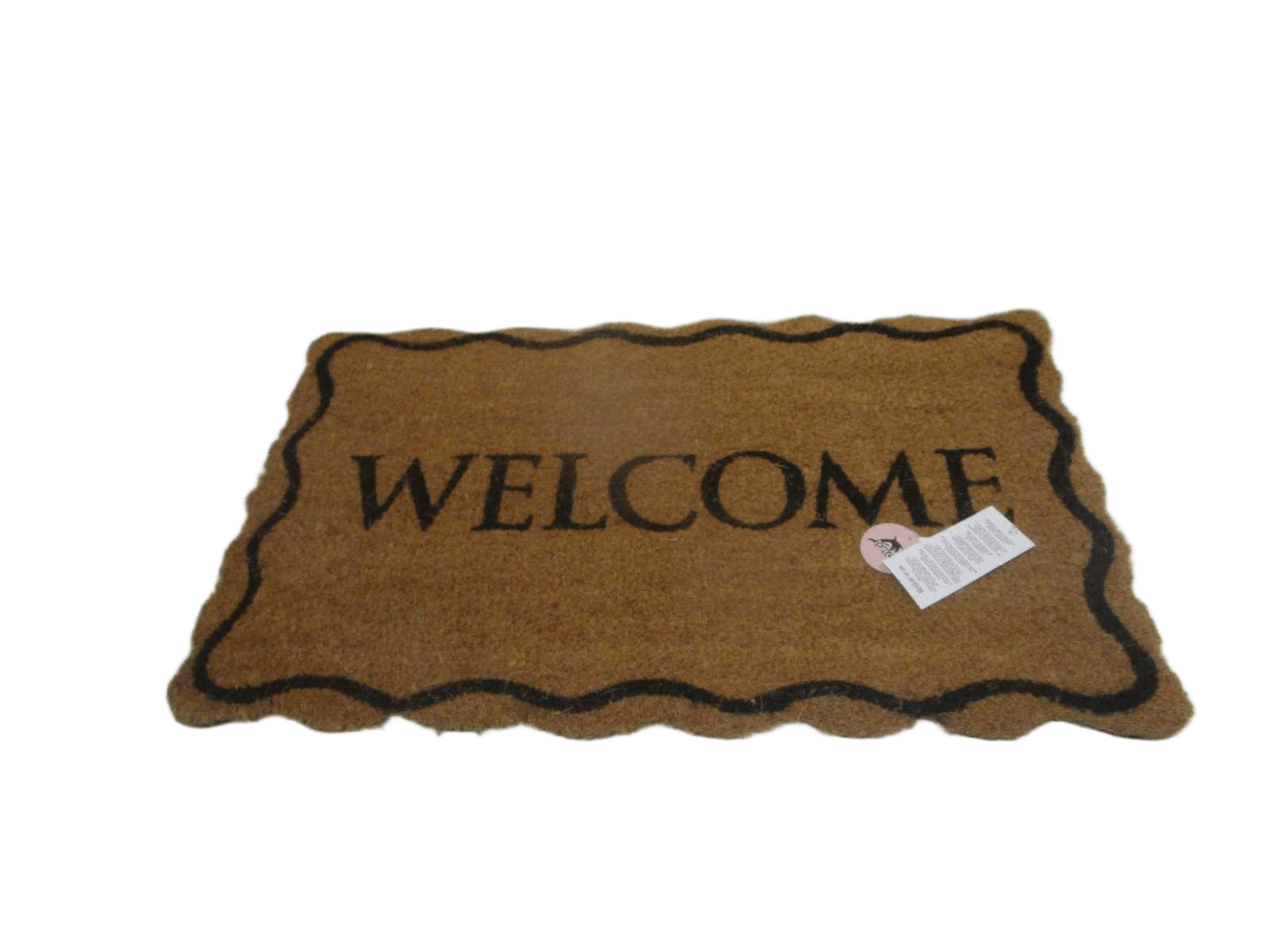 Single Colour / Natural Printed Coir Mat + Pvc Backing - Weight 5800gsm - Thickness 1,5 Cm 1cl=