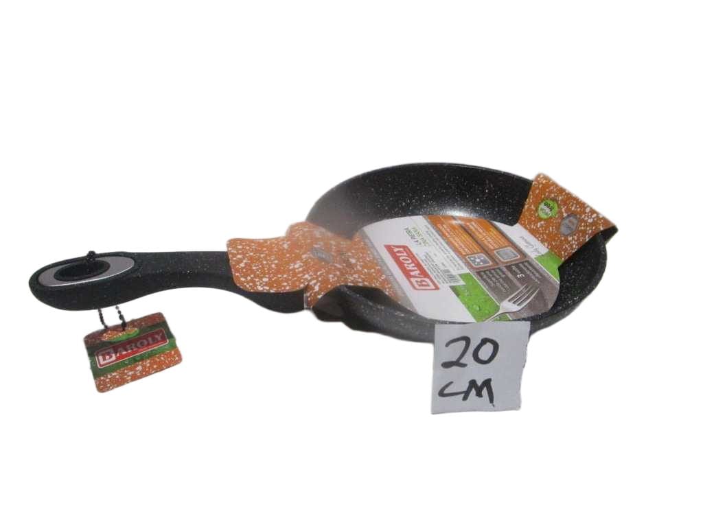 Fry Pan Forged ,suitable For All Hobs, Nonstick And Scratch Resistant Coating, Induction Bottom , Ergonomic Handle 3mm Alu 20cm