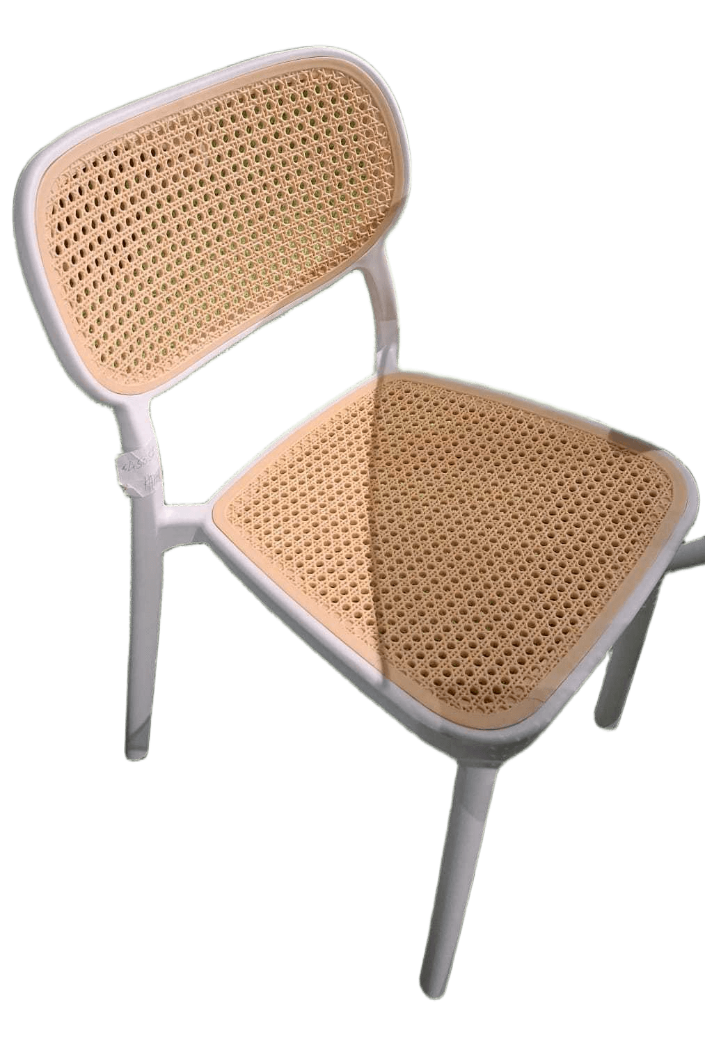 Chair Pp Out Door W-02 White 53.8x47.5x78 Sh:46