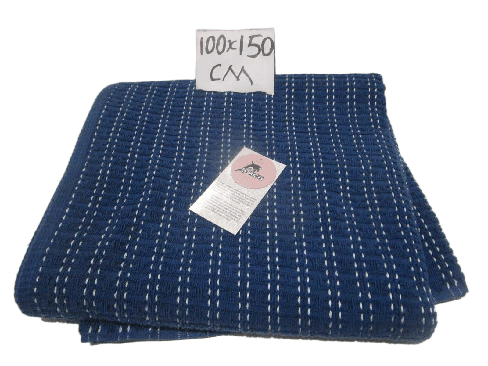 Towel - Plain Dyed Jacquard - Duble Ply 2/20 - 550 Gsm - Combed Cotton - Polyester Insert