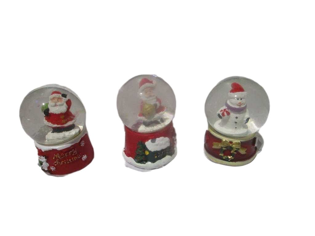 Ball Water Xmas 63mm 4ass