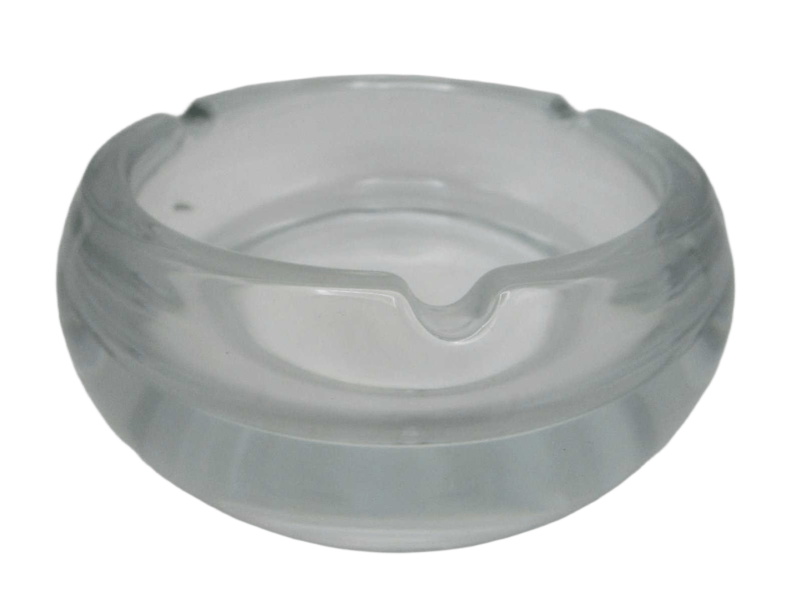 Ashtray Glass Clear 15x15x6