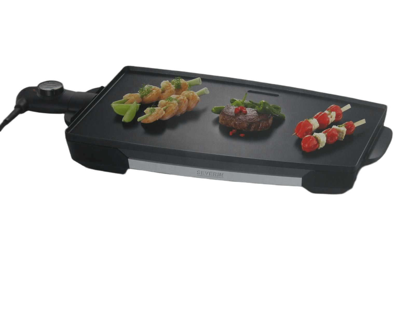 Table Grill, Approx. 2200w, Measurements Of The Grill Plate 59,5 X 34,5 Cm, High Quality Non Stick Coated Plate, Stainless Steel Front Panel, Fat Collection Tray, Suitable For Japanese "teppan Yaki"